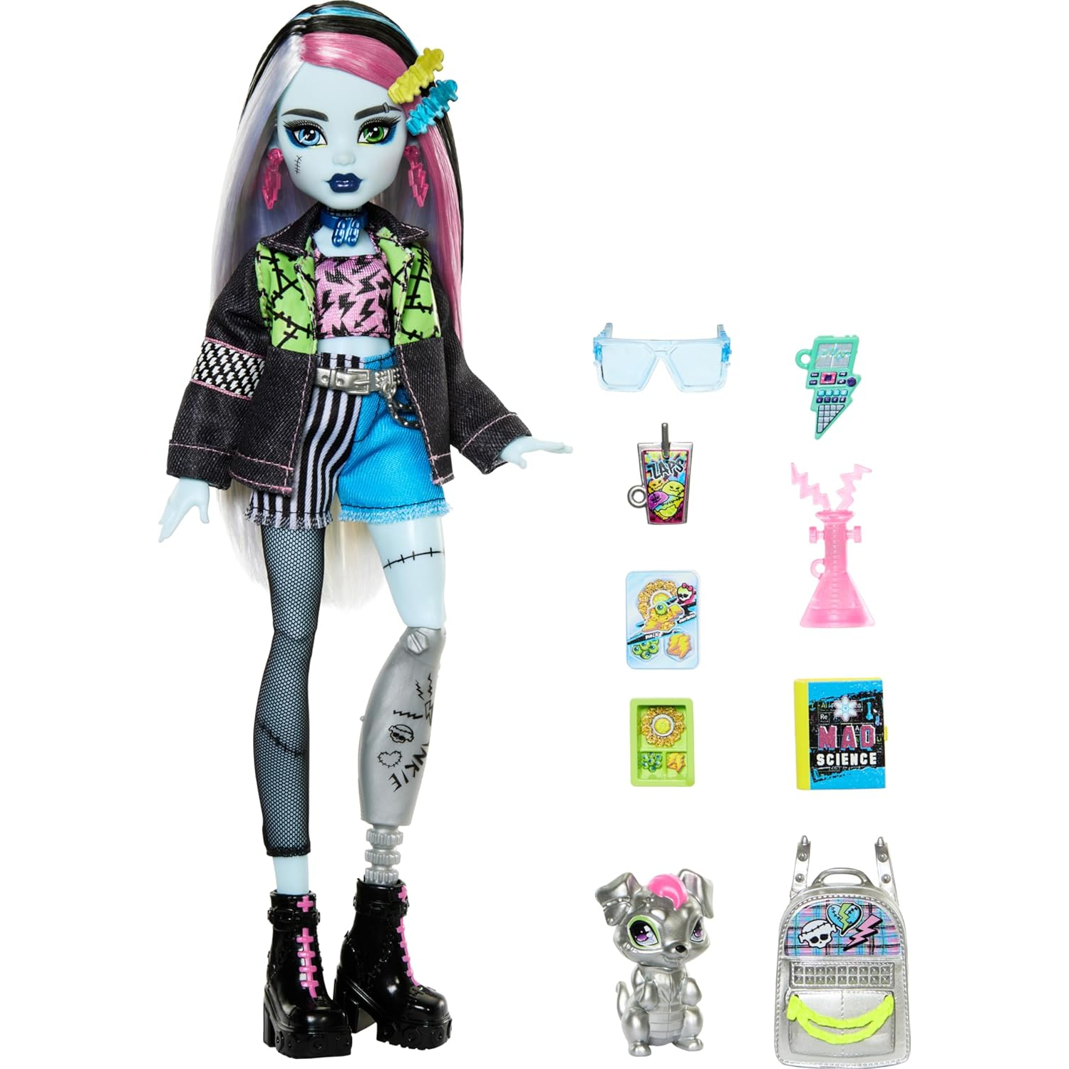 Кукла Monster High Core Doll Фрэнки (Обновление) HXH73 HXH73 - фото 2