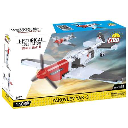 Конструктор COBI Советский истребитель Яковлев Як-3 Yakovlev Yak-3 140 деталей