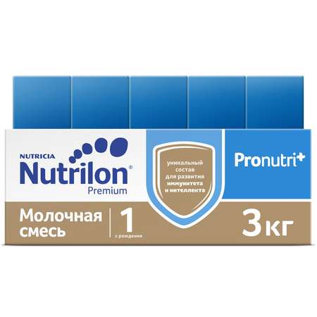 Смесь молочная Nutrilon Premium 1 3000г с 0месяцев