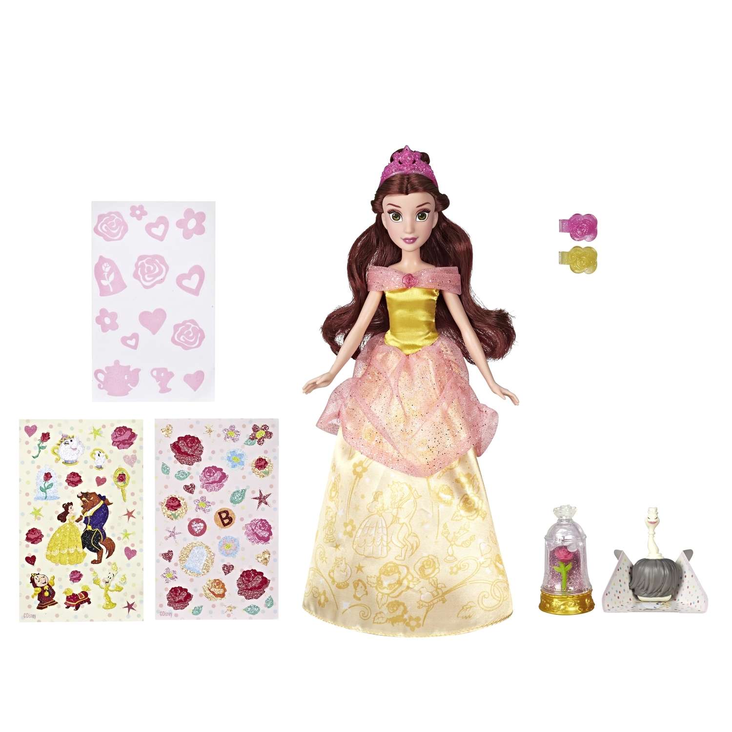 Кукла Disney Princess Hasbro Сверкающая Белль E5599EU4 E5599EU4 - фото 1