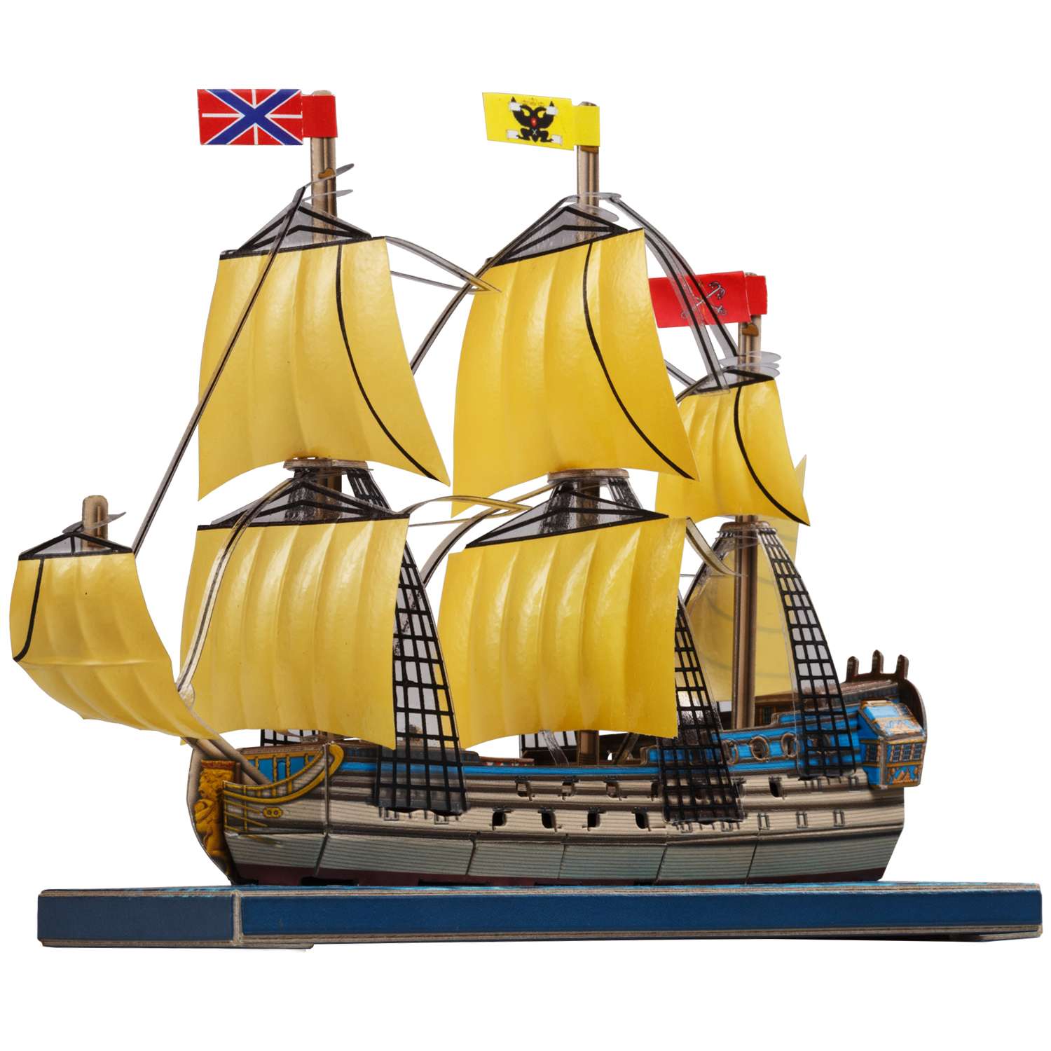 Сборная модель Умная бумага Корабли в миниатюре Полтава 611 611 - фото 1