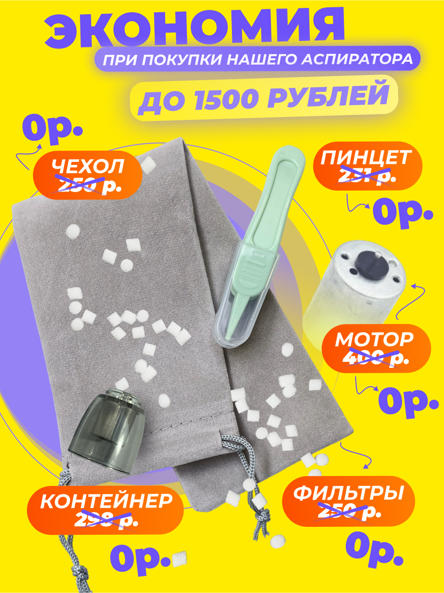 Аспиратор электрический Honest Shop ZLY-018 купить по цене 2137 ₽ в  интернет-магазине Детский мир