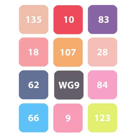 Маркеры для скетчинга Prof-Press двухсторонние Basic tones 36 цветов
