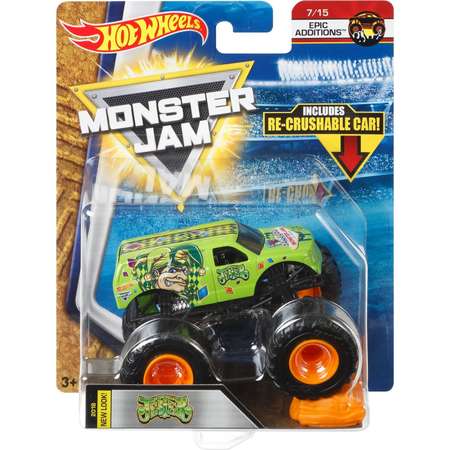 Машина Hot Wheels Monster Jam 1:64 Epic Edditions Джестер FLW98