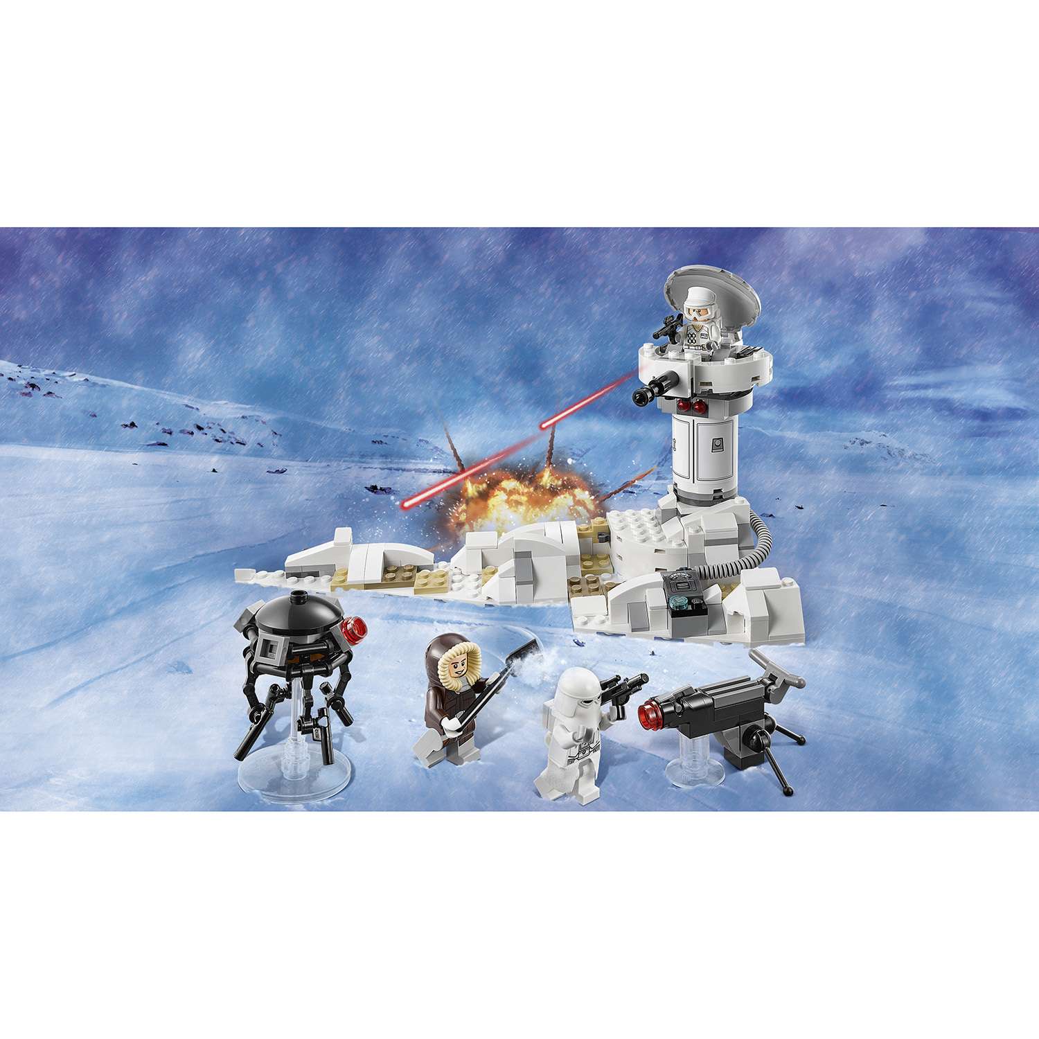 Конструктор LEGO Star Wars TM Нападение на Хот™ (75138) - фото 5