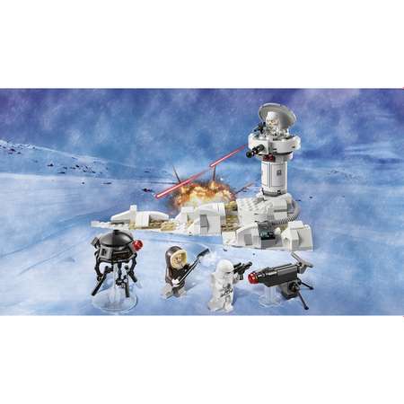 Конструктор LEGO Star Wars TM Нападение на Хот™ (75138)