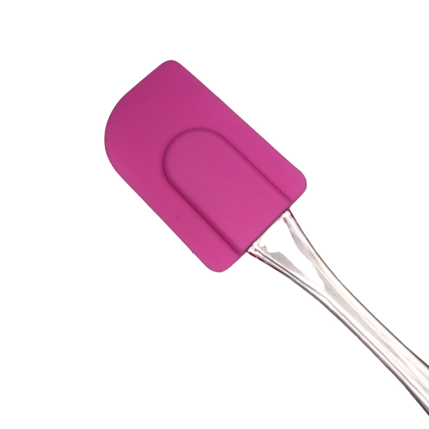 лопатка кухонная силиконовая AiBer Розовая - фото 2