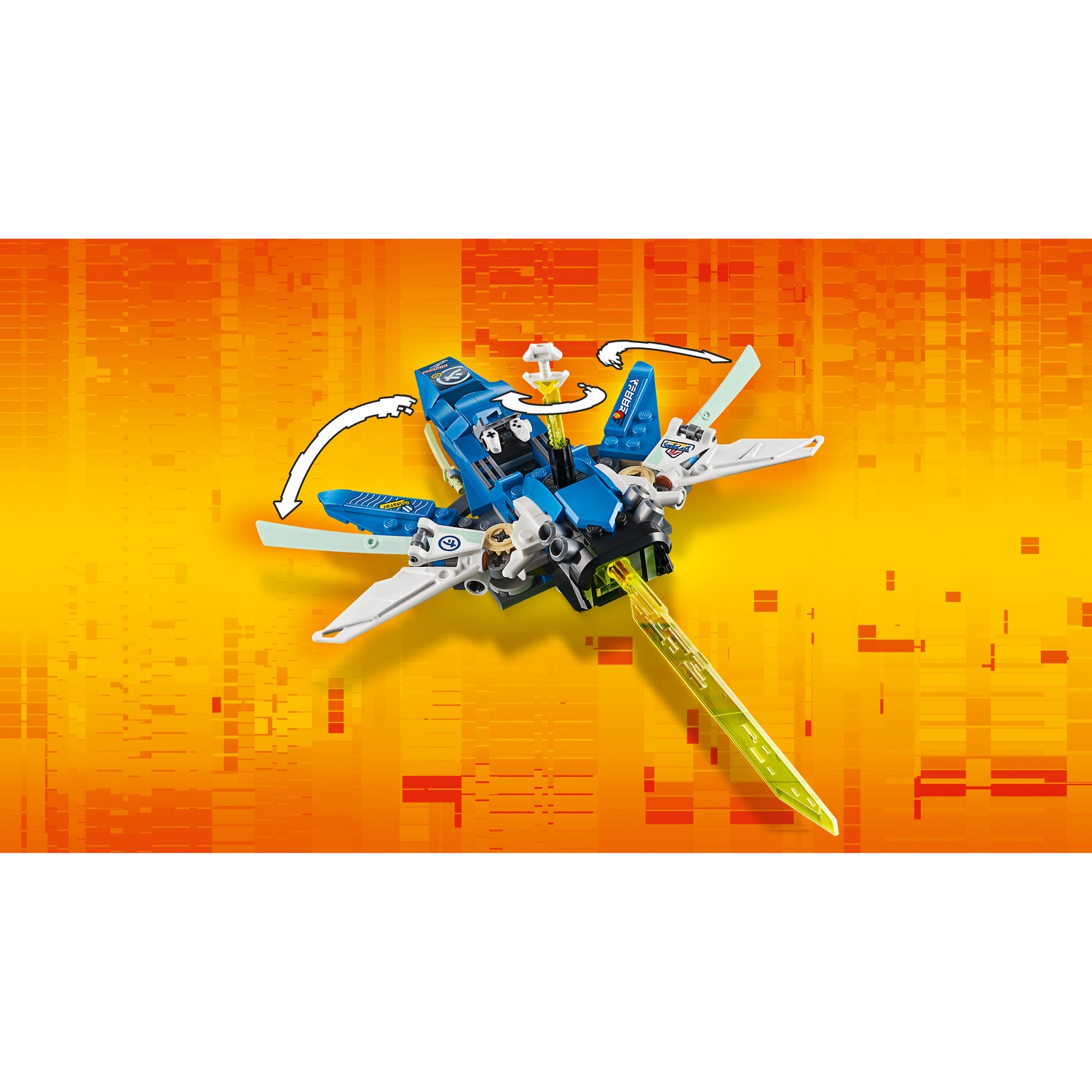 Конструктор LEGO Ninjago Скоростные машины Джея и Ллойда 71709 - фото 11