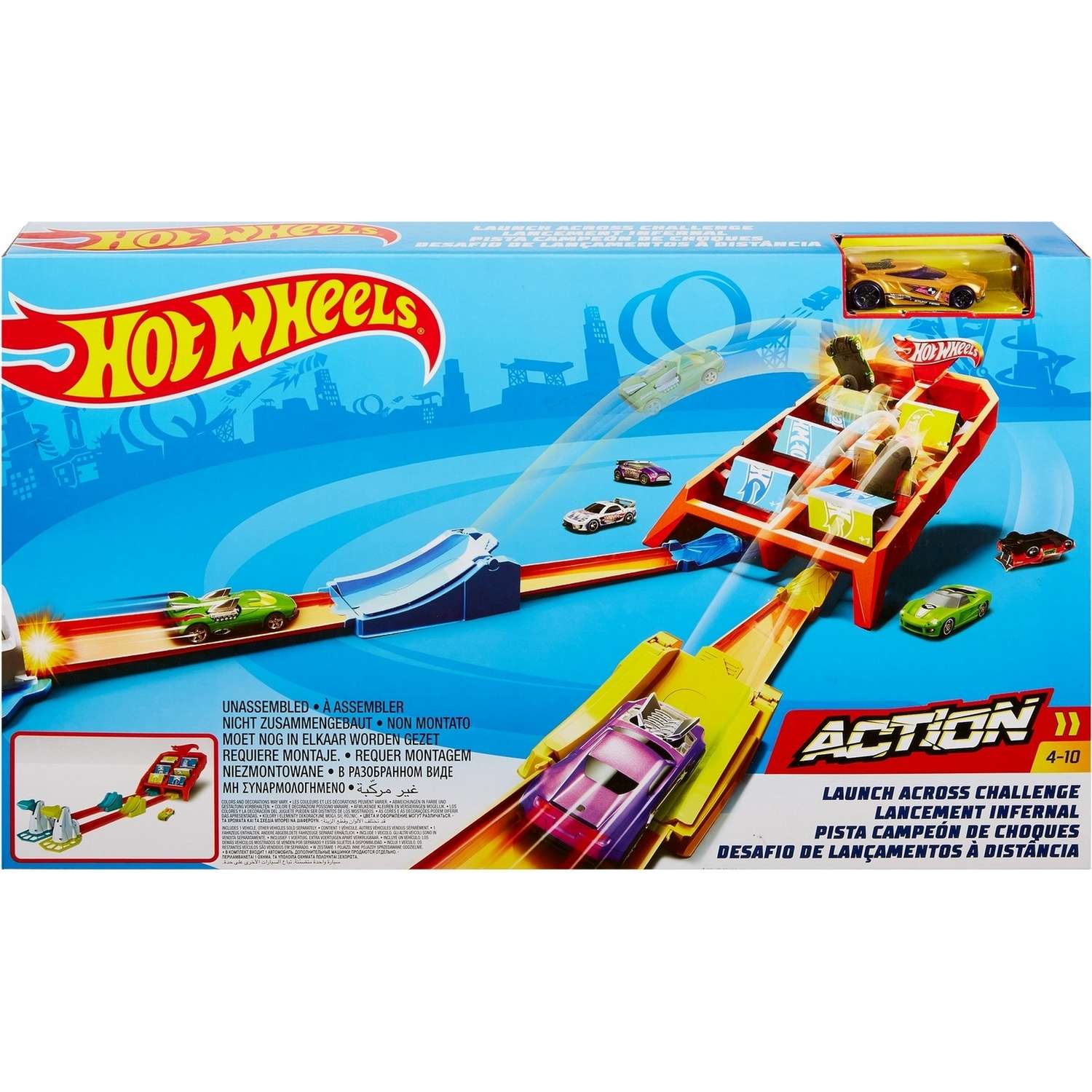 Набор игровой Hot Wheels Бросающий вызов GBF89 GBF89 - фото 2