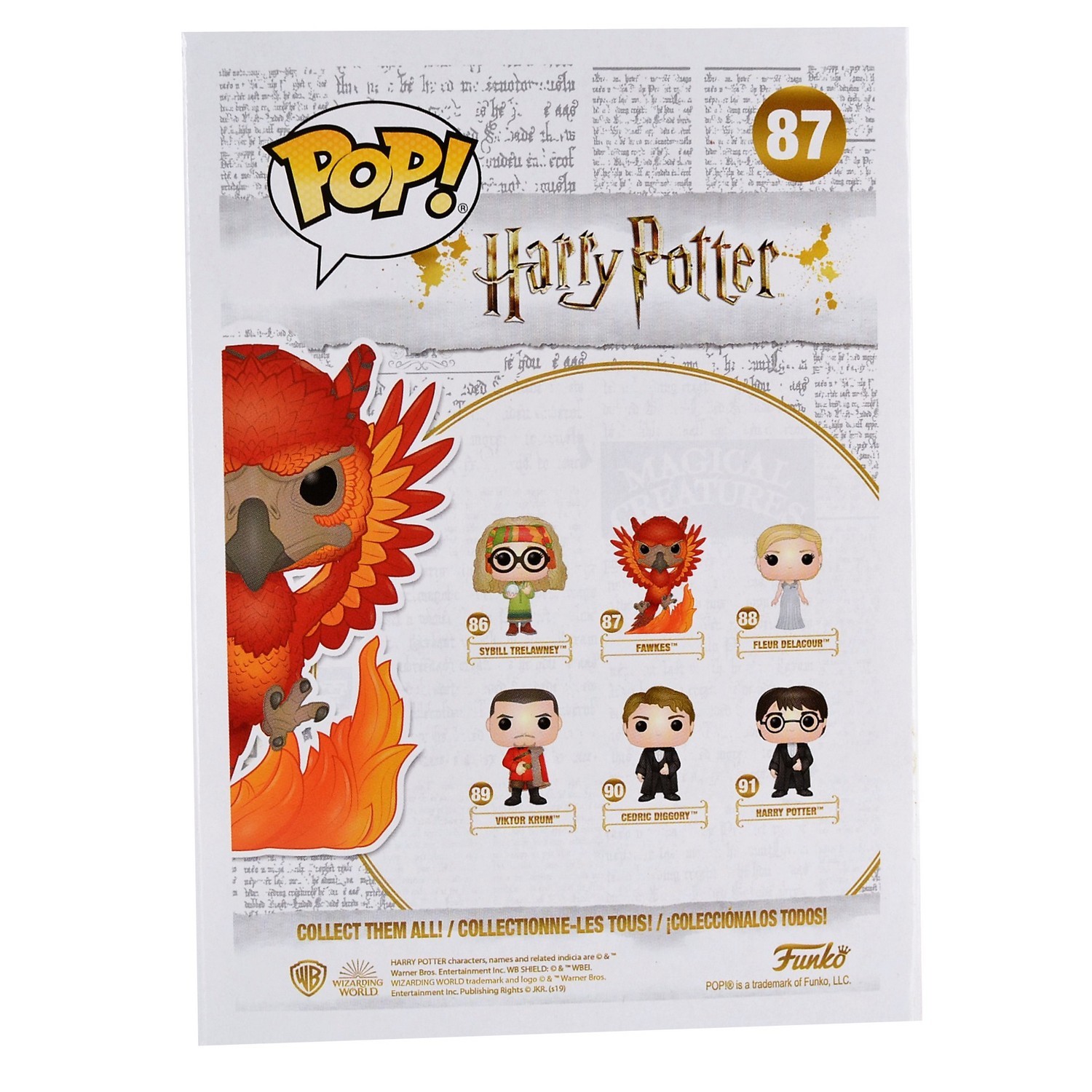 Игрушка Funko Pop Vinyl Harry Potter Fawkes 42239 - фото 4