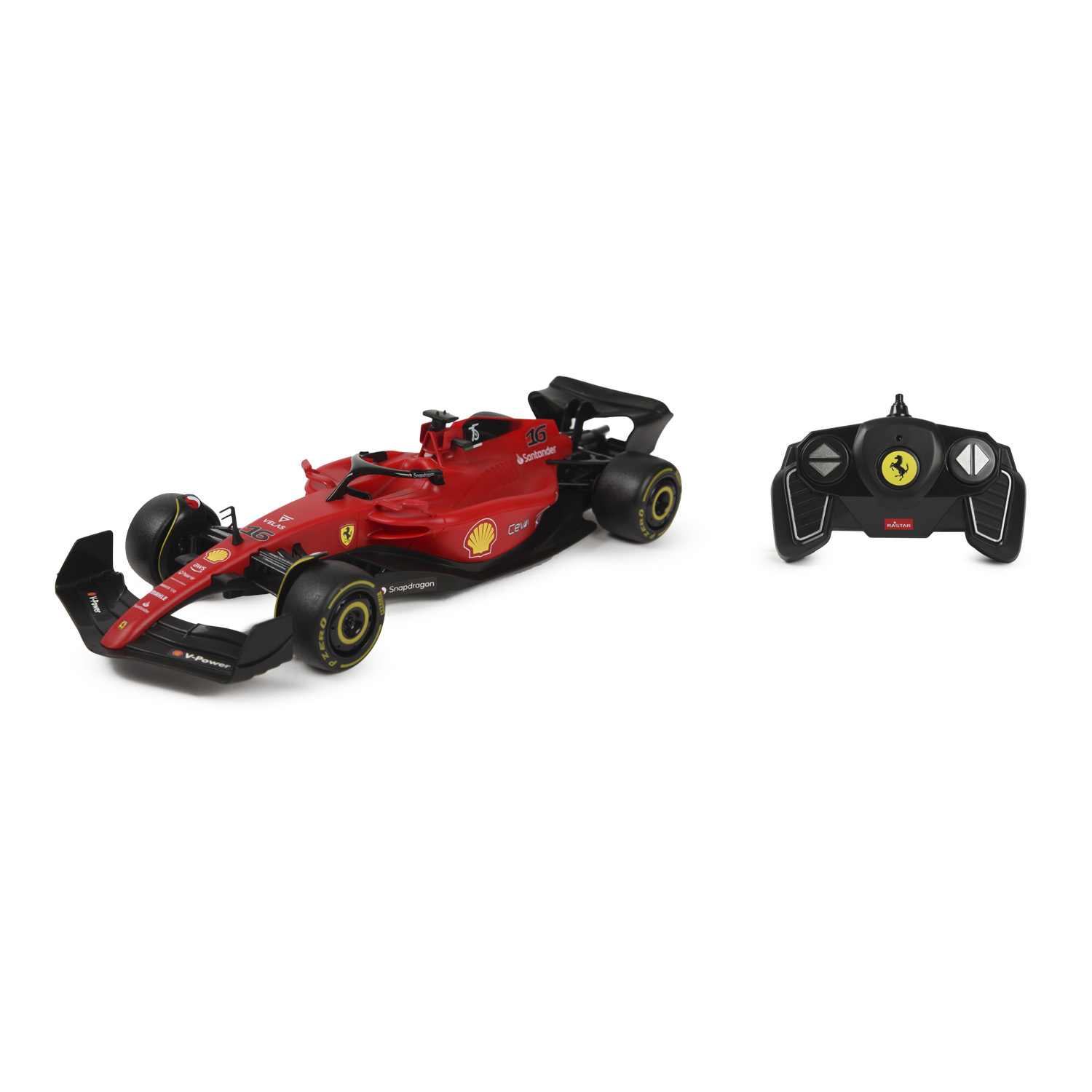 Машина Rastar РУ 1:18 Ferrari F1 75 Красная 93400 купить по цене 1199 ₽ в  интернет-магазине Детский мир