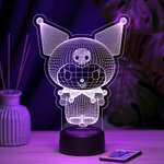 Ночник Hello Kitty Куроми 3D