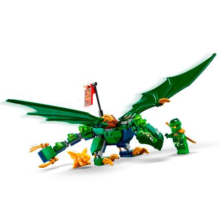 Конструктор детский LEGO Ninjago Зелёный лесной дракон Ллойда