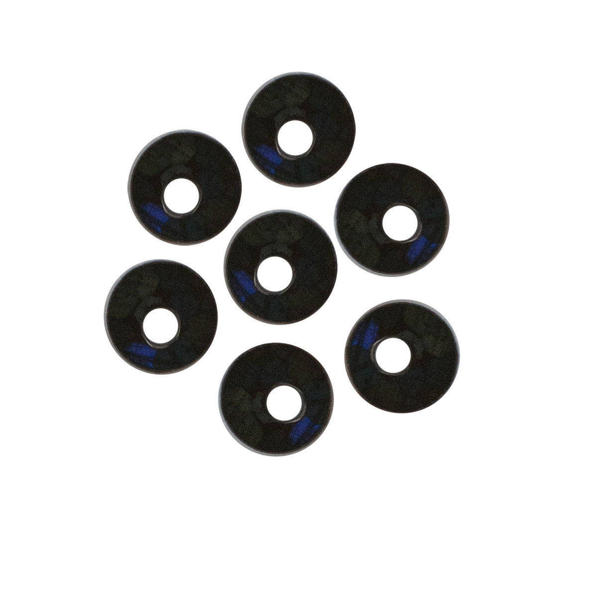 Пайетки Astra Craft плоские декоративные для творчества и рукоделия 3 мм 10 гр черный голограмма - фото 2