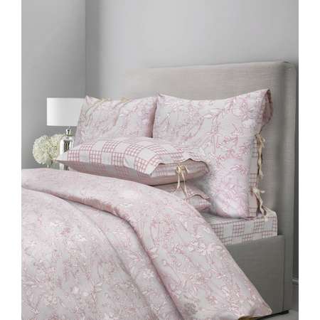 Комплект постельного белья Mona Liza 2спальный. ML Premium Chalet 2023 сатин пудровая роза