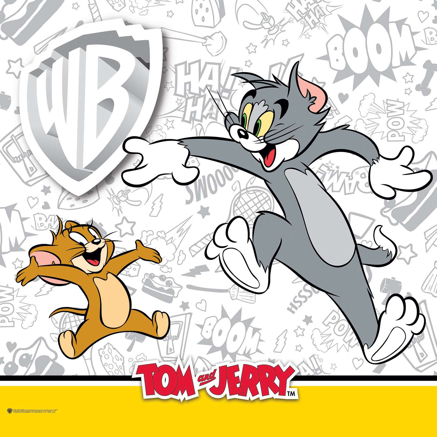Ящик для игрушек Пластишка Tom and Jerry на колесах с аппликацией Сиреневый - фото 8