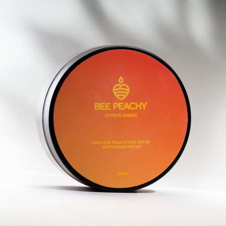 Крем для лица и тела Bee Peachy Цитрусовая магия