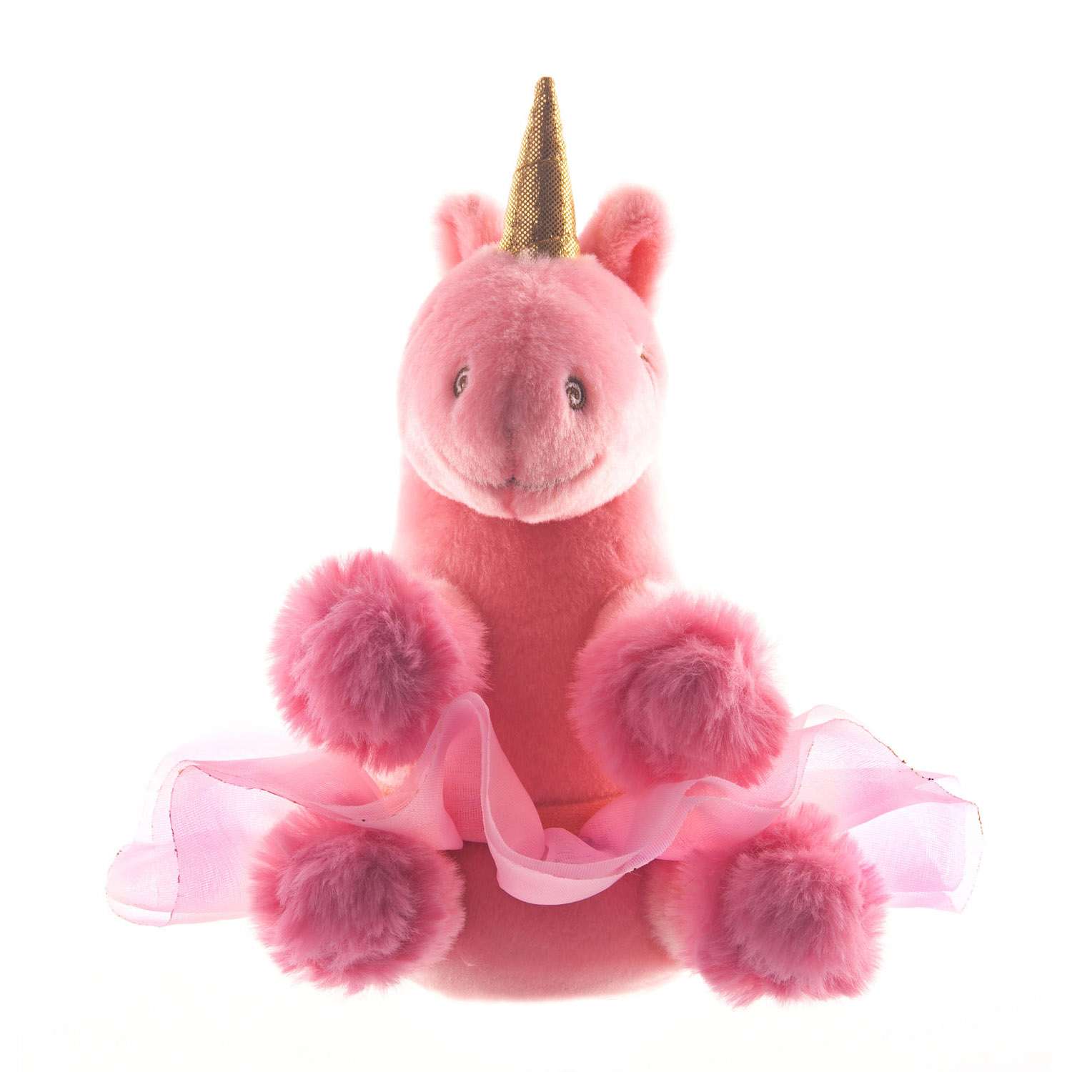 Мягкая игрушка BUTTON BLUE Единорог розовый в юбке 18 см - фото 2