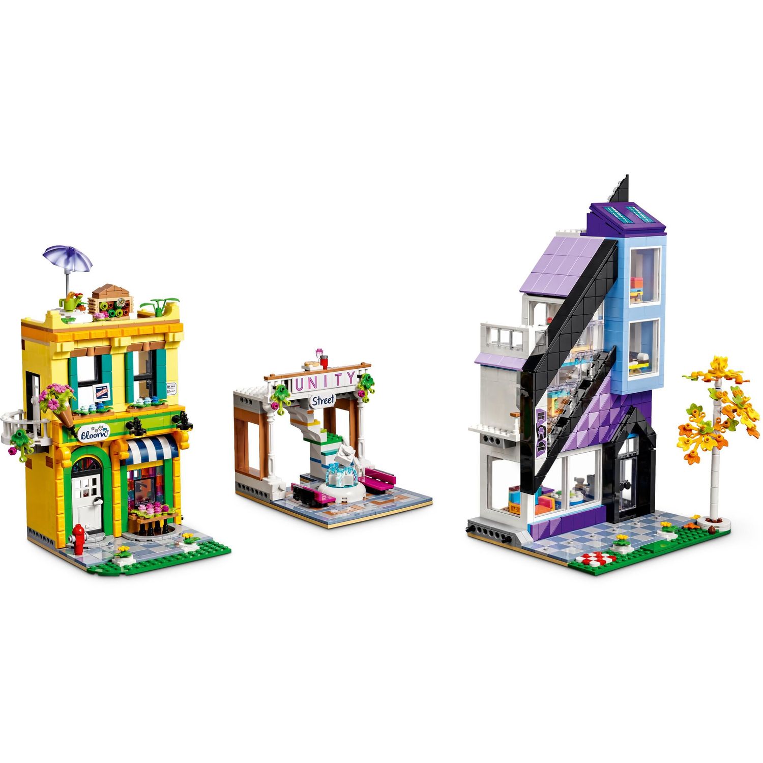 Конструктор LEGO Friends Магазины цветов и дизайна в центре 41732 - фото 5