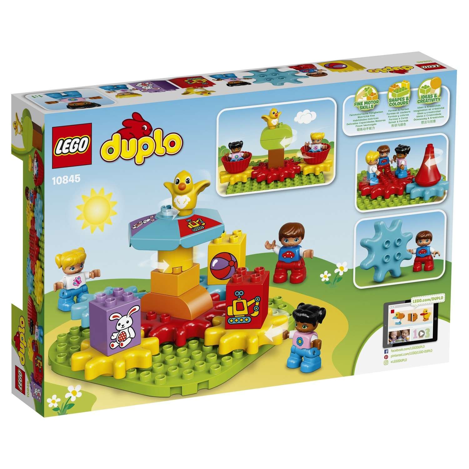 Конструктор LEGO DUPLO My First Моя первая карусель (10845) - фото 3