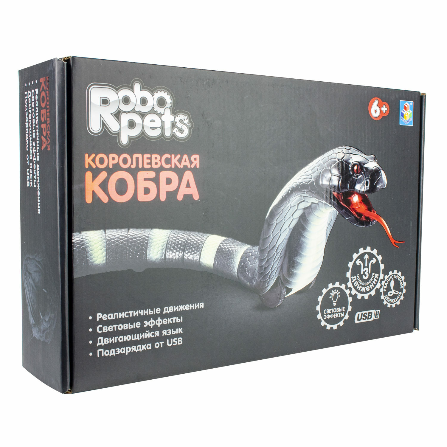 Змея РУ Robo Life Робо-Кобра - фото 6