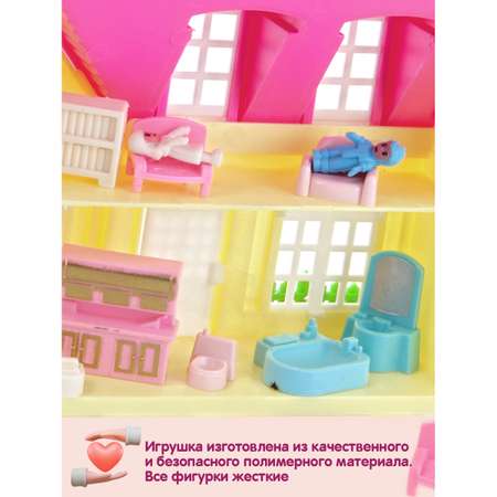 Кукольный домик Veld Co с мебелью и куклами
