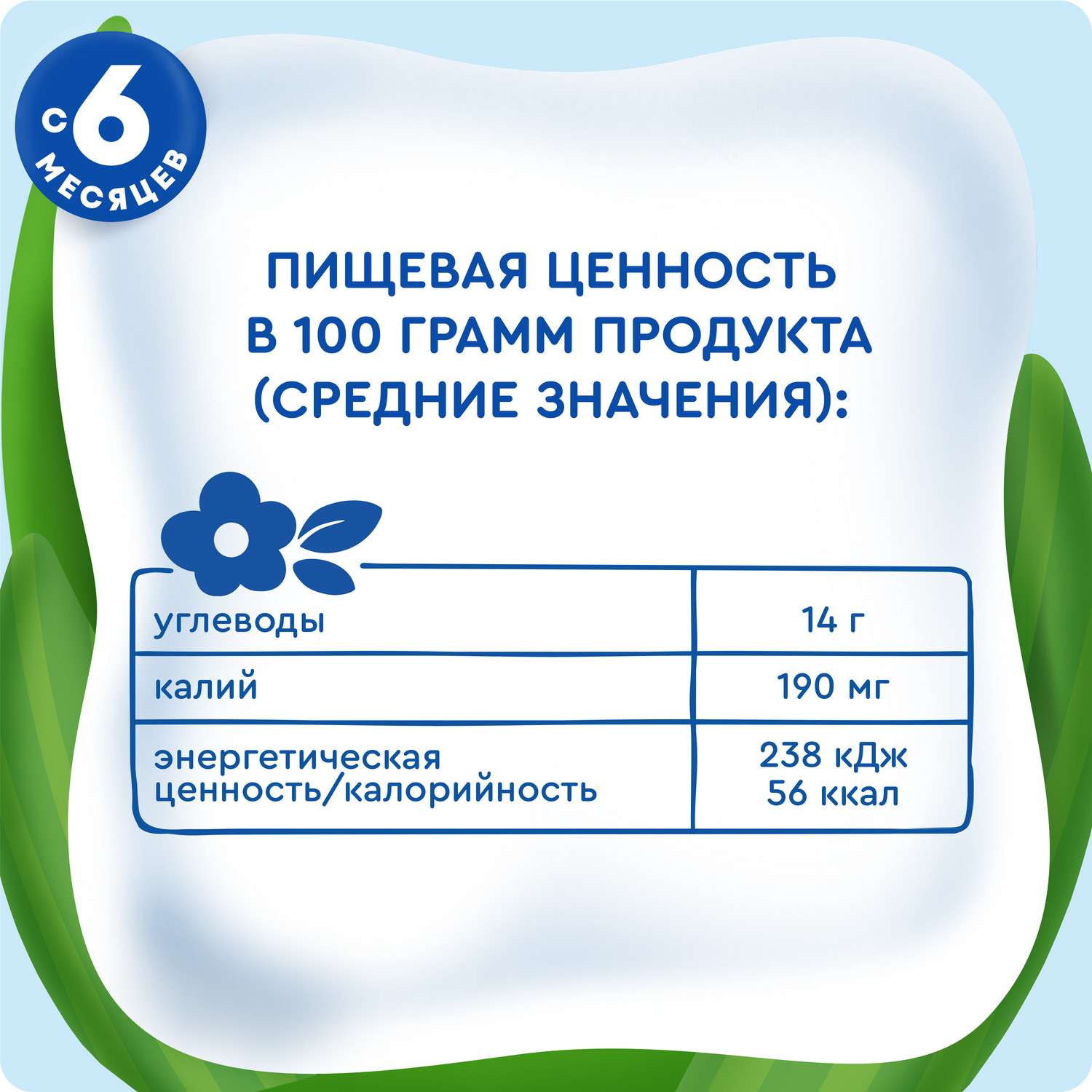 Пюре Агуша яблоко-груша-банан-манго 90г с 6месяцев - фото 9