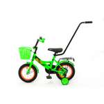 Велосипед ZigZag 12 CLASSIC зеленый С РУЧКОЙ