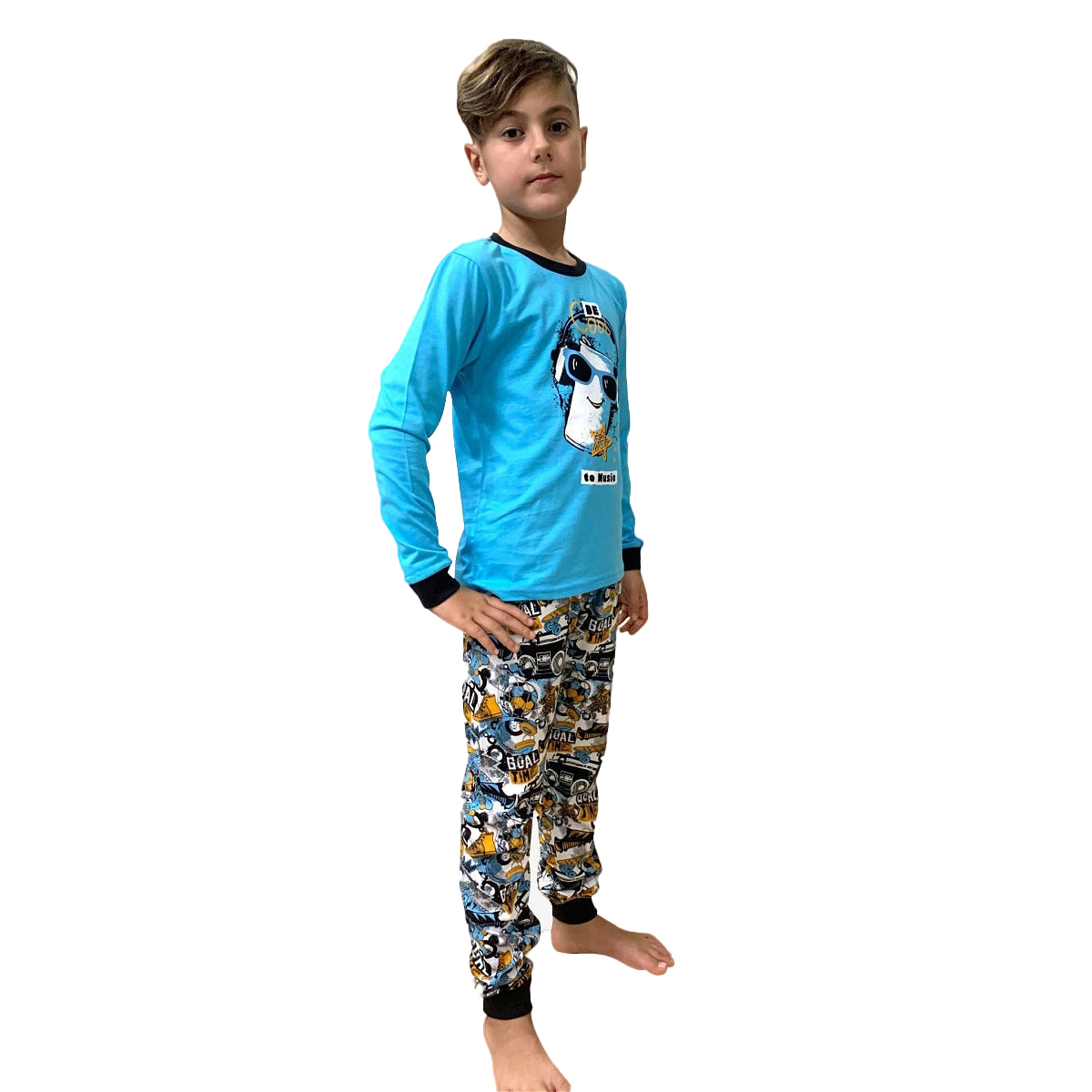 Пижама для мальчика T-SOD DTS1465/2904_наушники - фото 2