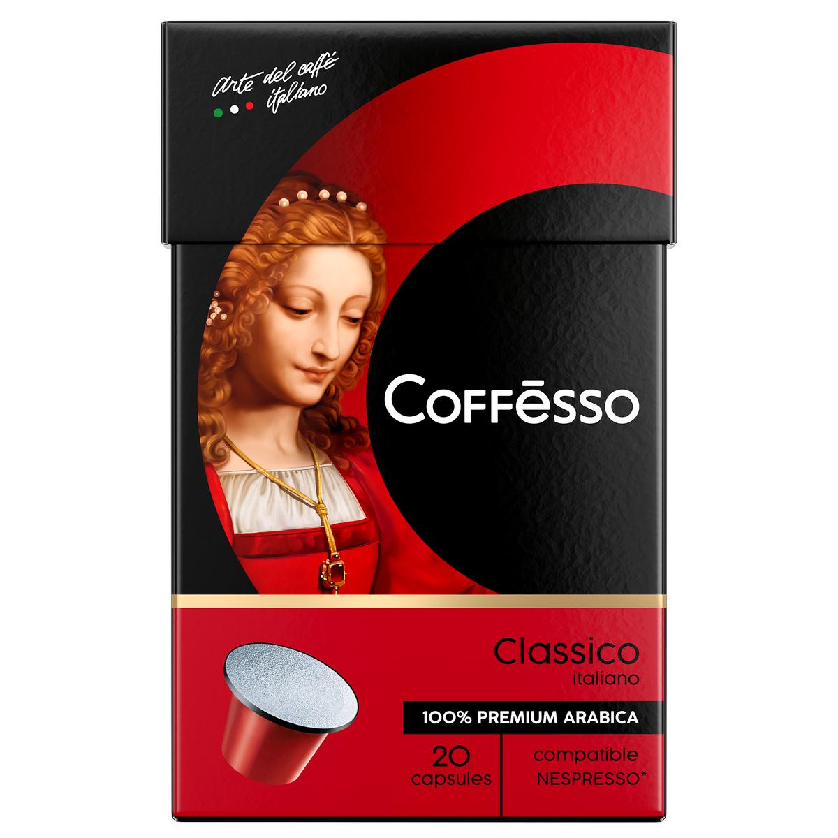 Кофе в капсулах Coffesso Classico Italiano 20 шт по 5 гр - фото 1