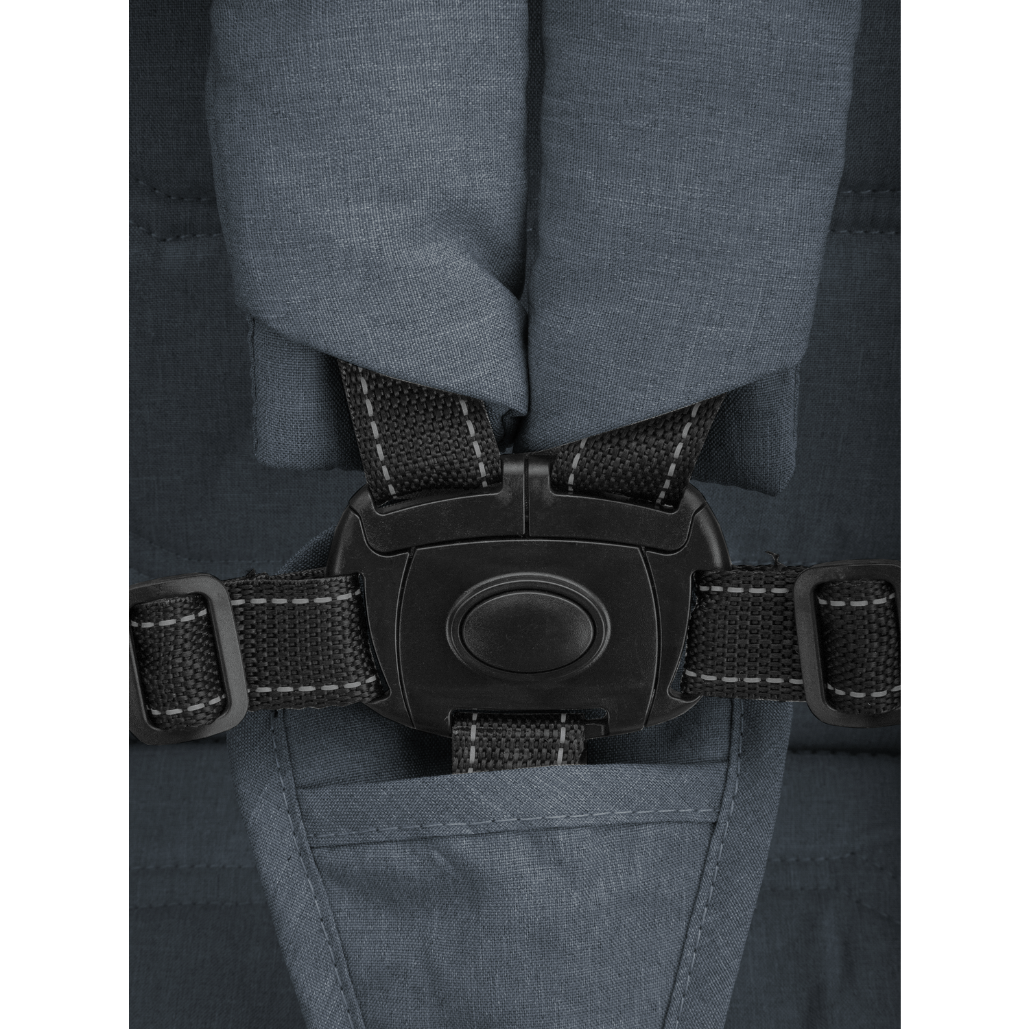 Коляска прогулочная JOVOLA SELENA AIR с сумкой темно-серый - фото 24