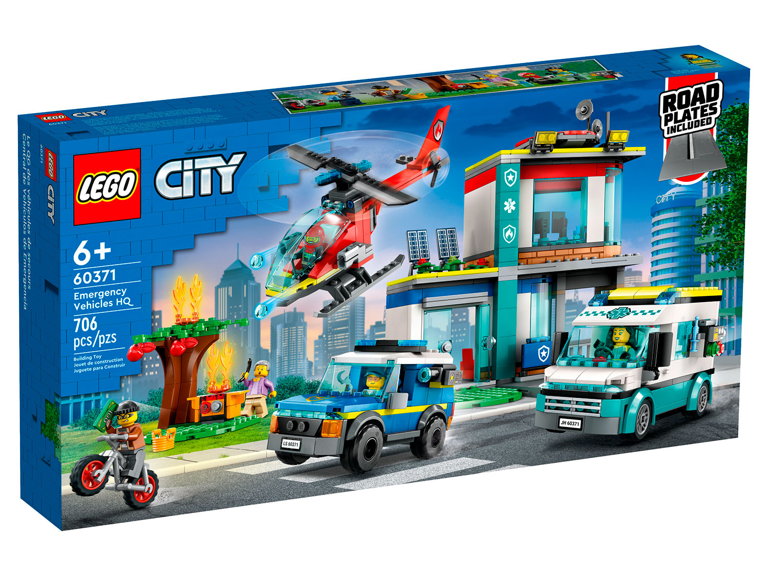 Конструктор детский LEGO City Штаб-квартира спасательных средств 60371 - фото 14