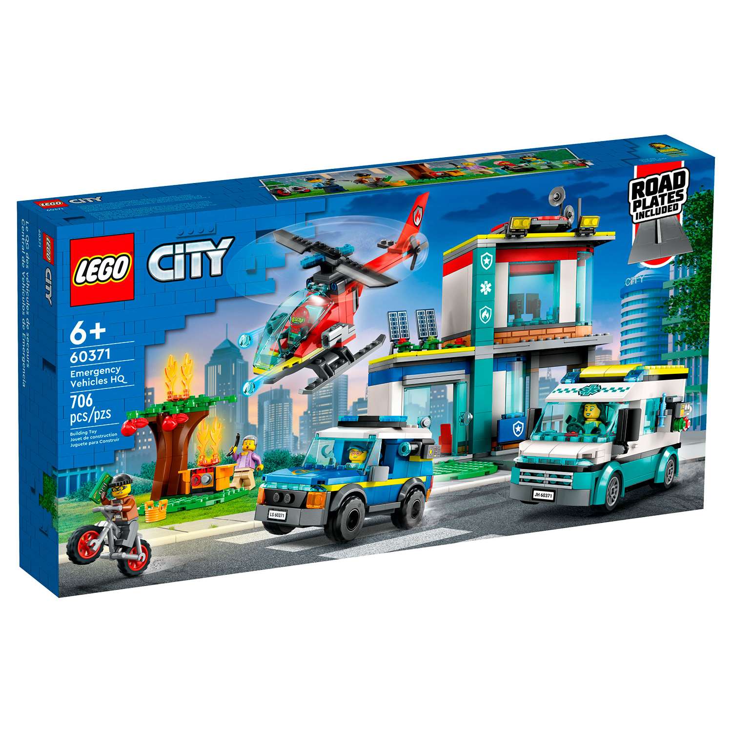 Конструктор детский LEGO City Штаб-квартира спасательных средств 60371 - фото 14