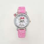 Часы Sima-Land наручные детские «Кошечка» розовые