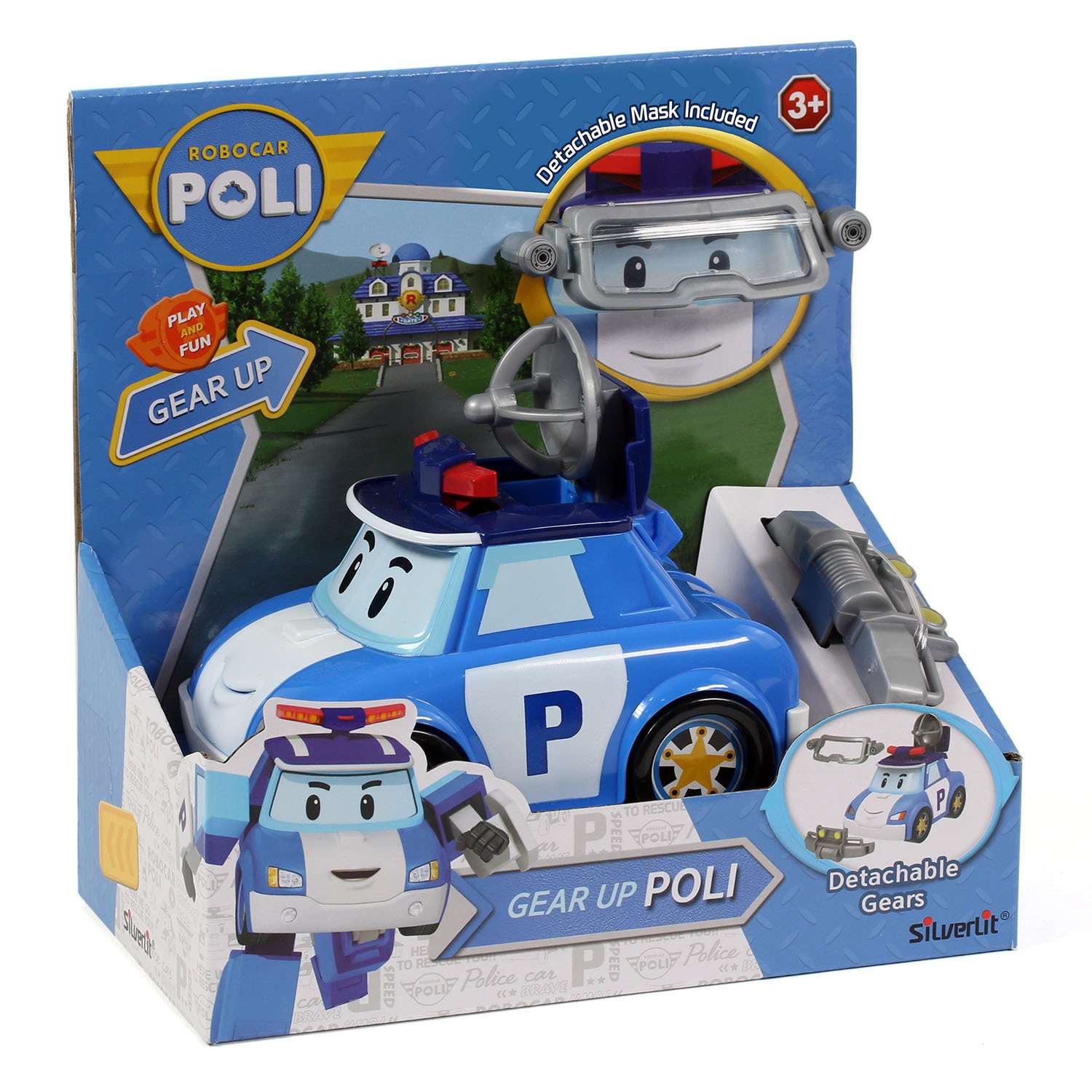 Машинка POLI Поли с аксессуаром 83392 83392 - фото 2