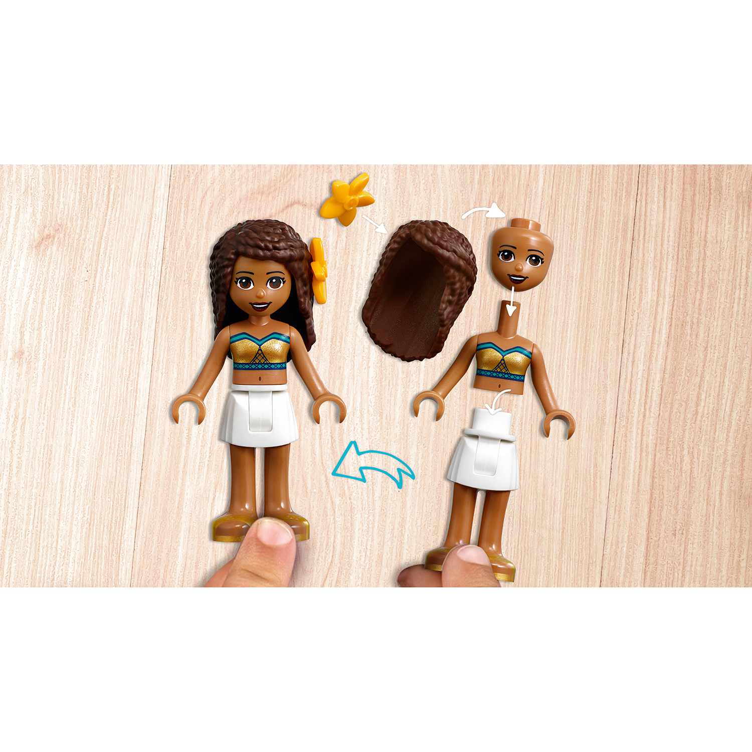 Конструктор LEGO Friends Вечеринка Андреа у бассейна 41374 - фото 10