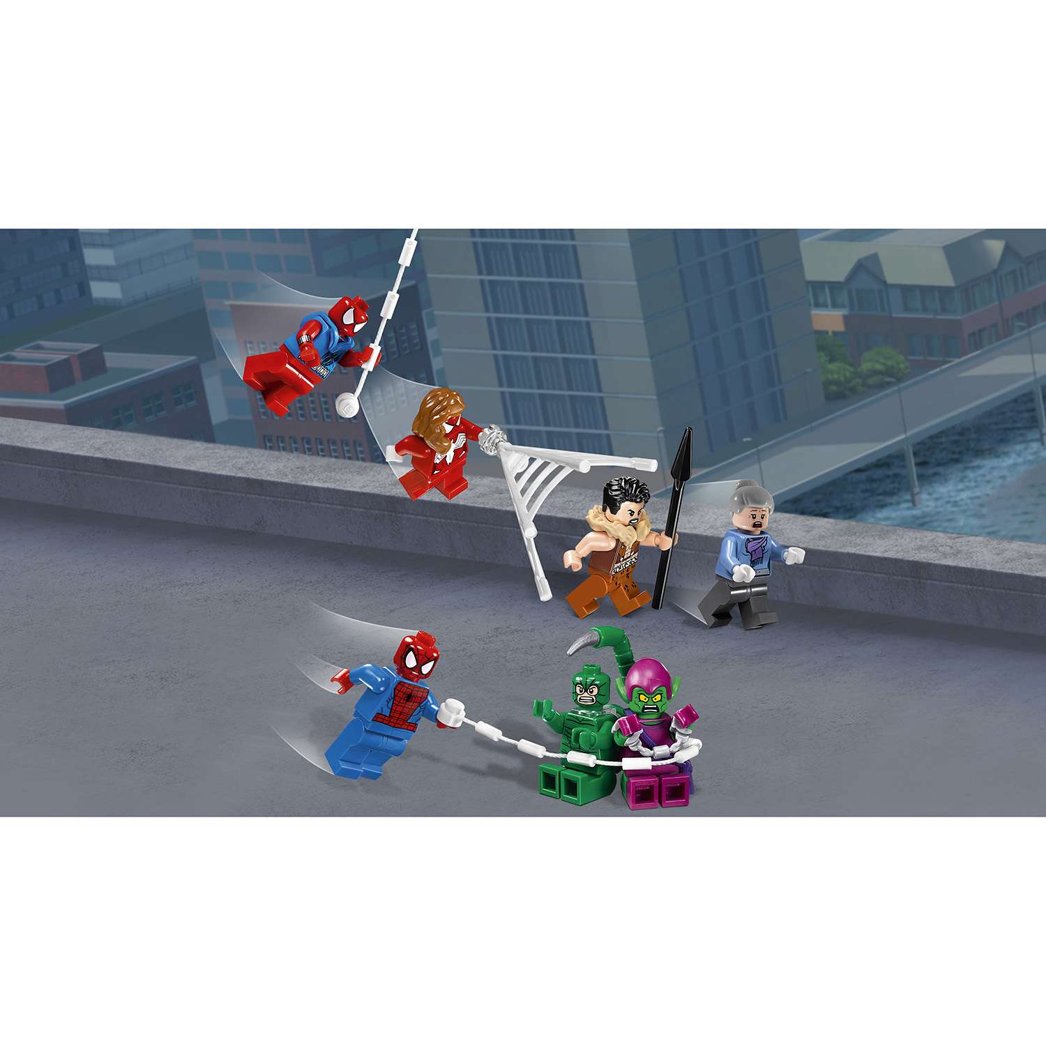 Конструктор LEGO Super Heroes Человек-паук:последний бой воинов паутины (76057) - фото 4