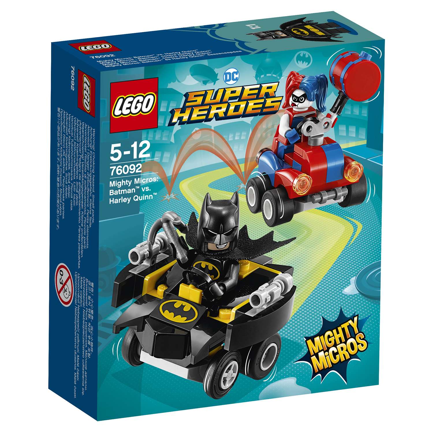 Конструктор LEGO Mighty Micros: Бэтмен против Харли Квин Super Heroes (76092) - фото 2