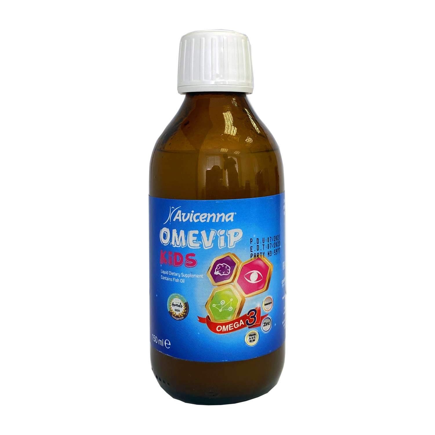 Биологически активная добавка Avicenna Omevip kids манго-ваниль 150мл - фото 1