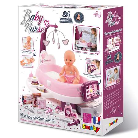 Набор Smoby Baby Nurse Уход с аксессуарами 220347