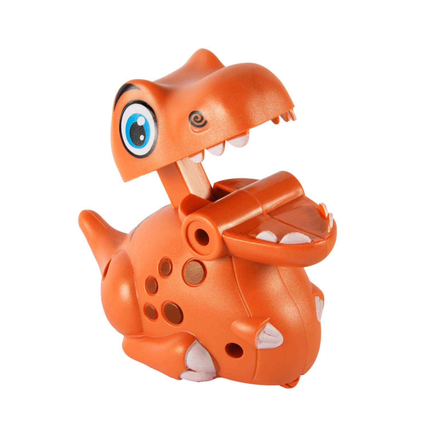Игрушка RedLine Динозавр заводной оранжевый - фото 1