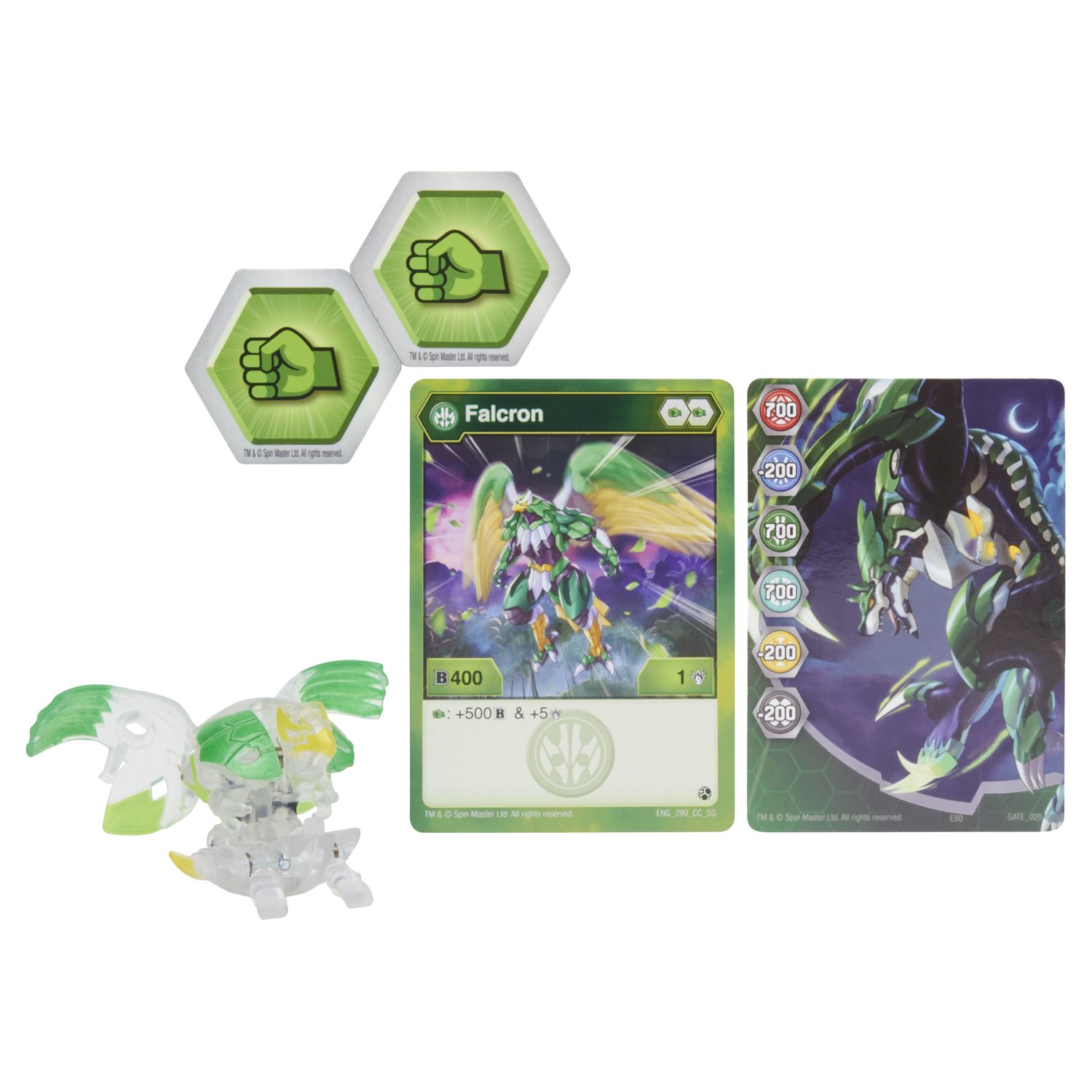 Фигурка-трансформер Bakugan S3 Diamond Horus 6061459/20132053 - фото 1