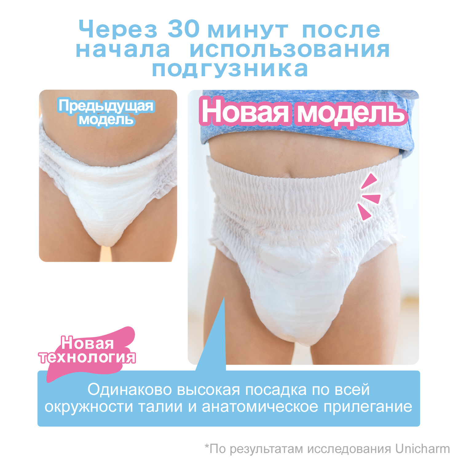 Подгузники-трусики Moony Boy XL 12-22кг 38шт - фото 4