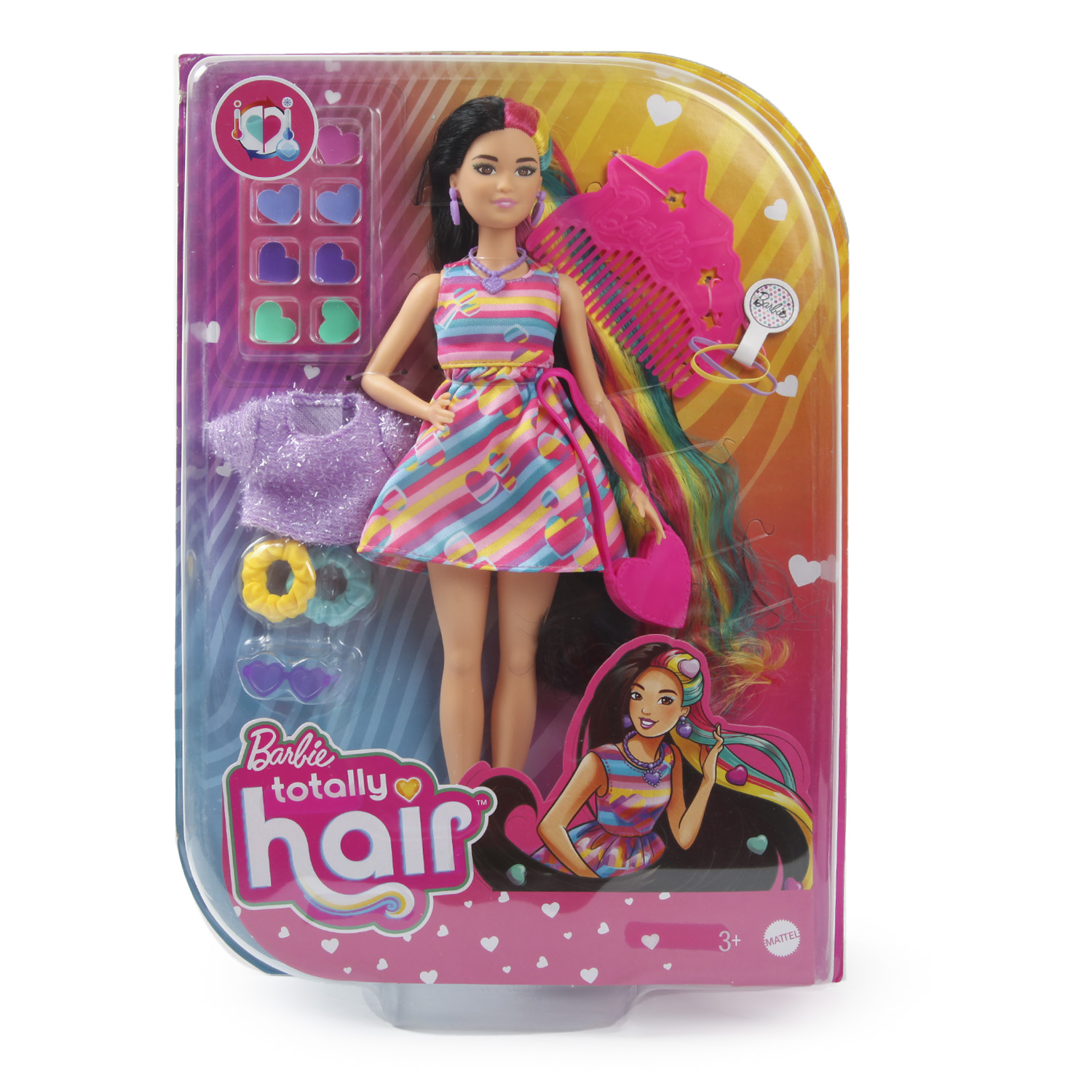 Кукла Barbie Totally Hair Сердца HCM90 HCM90 - фото 6