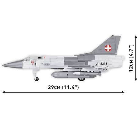 Конструктор COBI Самолет Mirage IIIS Swiss Air Force