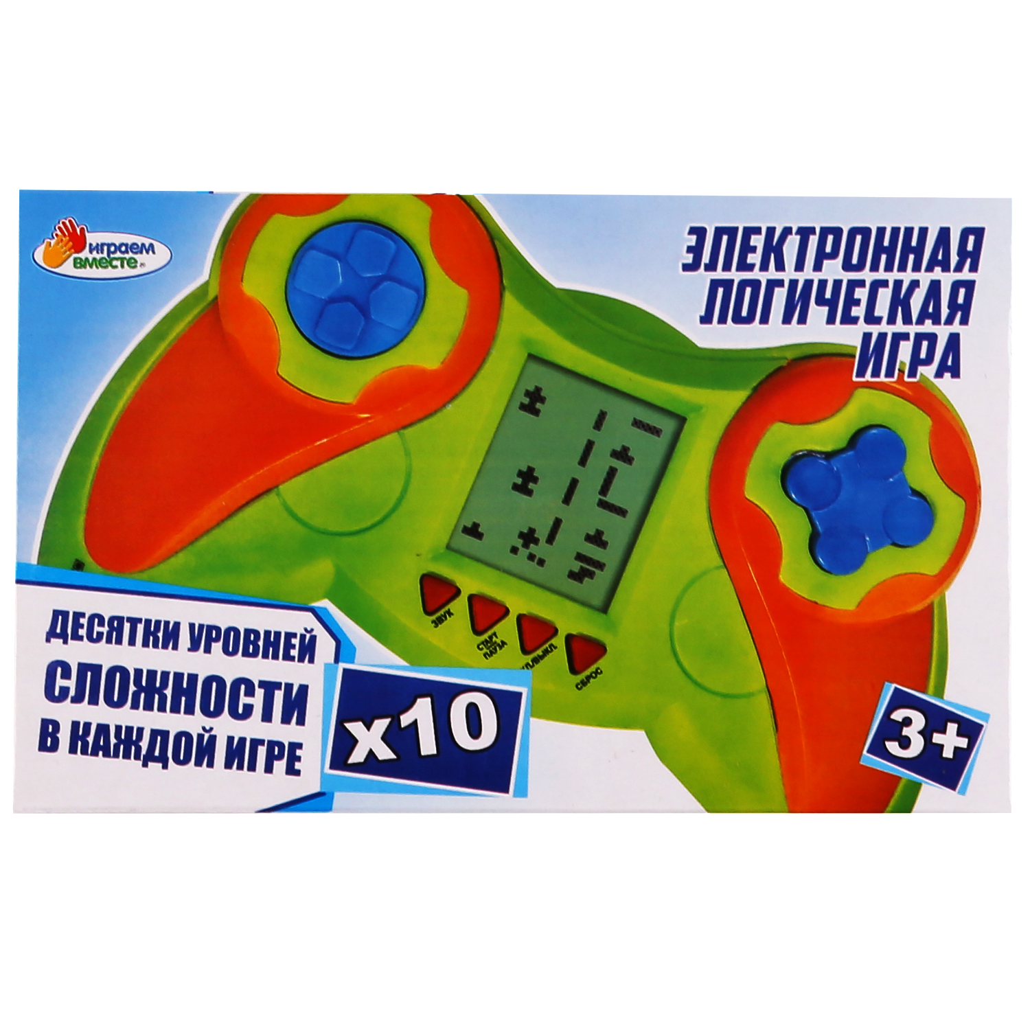 Электронная игра Играем вместе Логическая на батарейках 303856 - фото 2