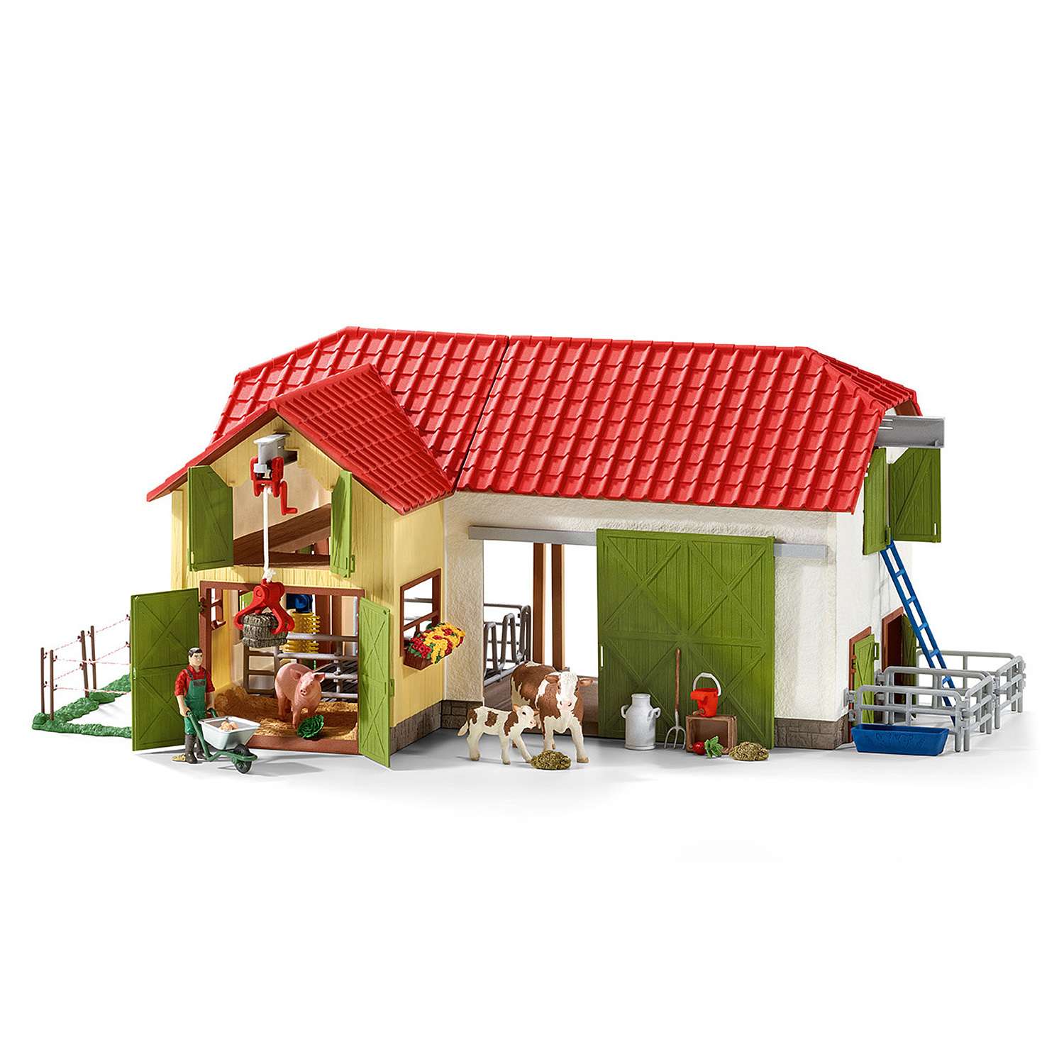 Большой набор SCHLEICH Ферма с животными и акс - фото 1