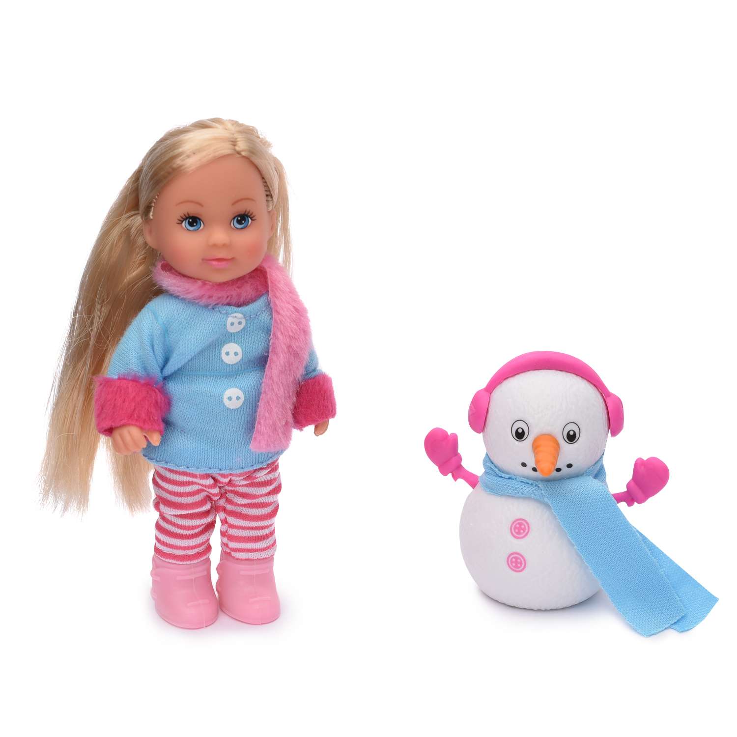 Кукла Evi Еви и снеговик 5732805 - фото 1