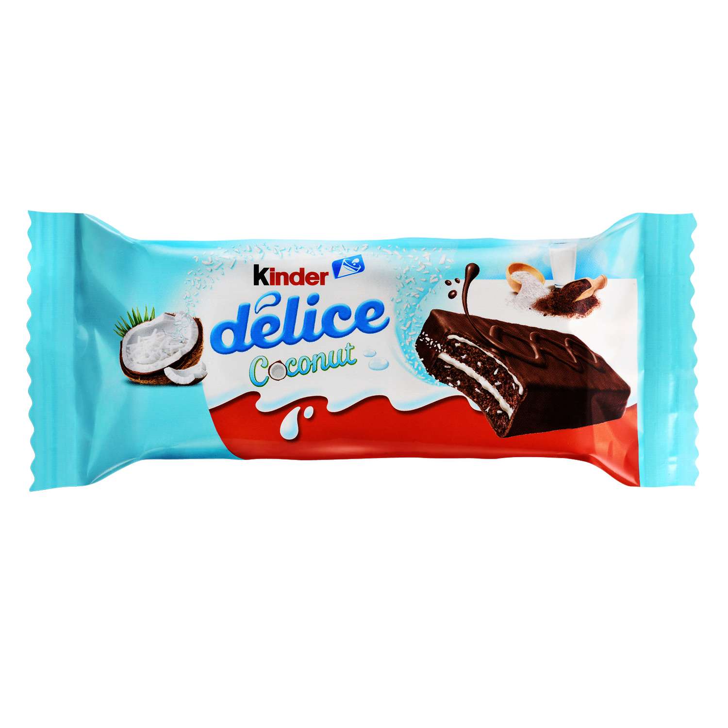 Kinder Délice Soft chocolate cake with coconut filling 370g (10pcs)