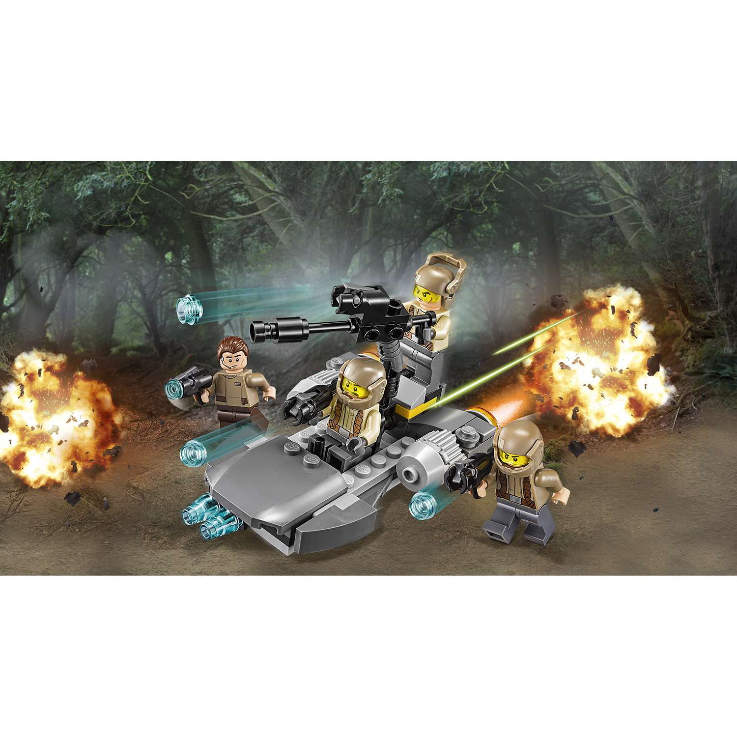 Конструктор LEGO Star Wars TM Боевой набор Сопротивления (75131) - фото 5